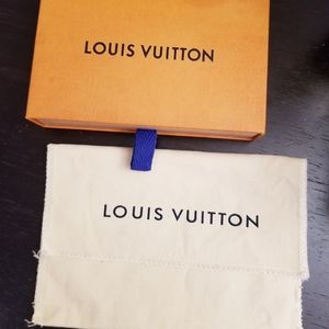 Louis Vuitton dustbag and box